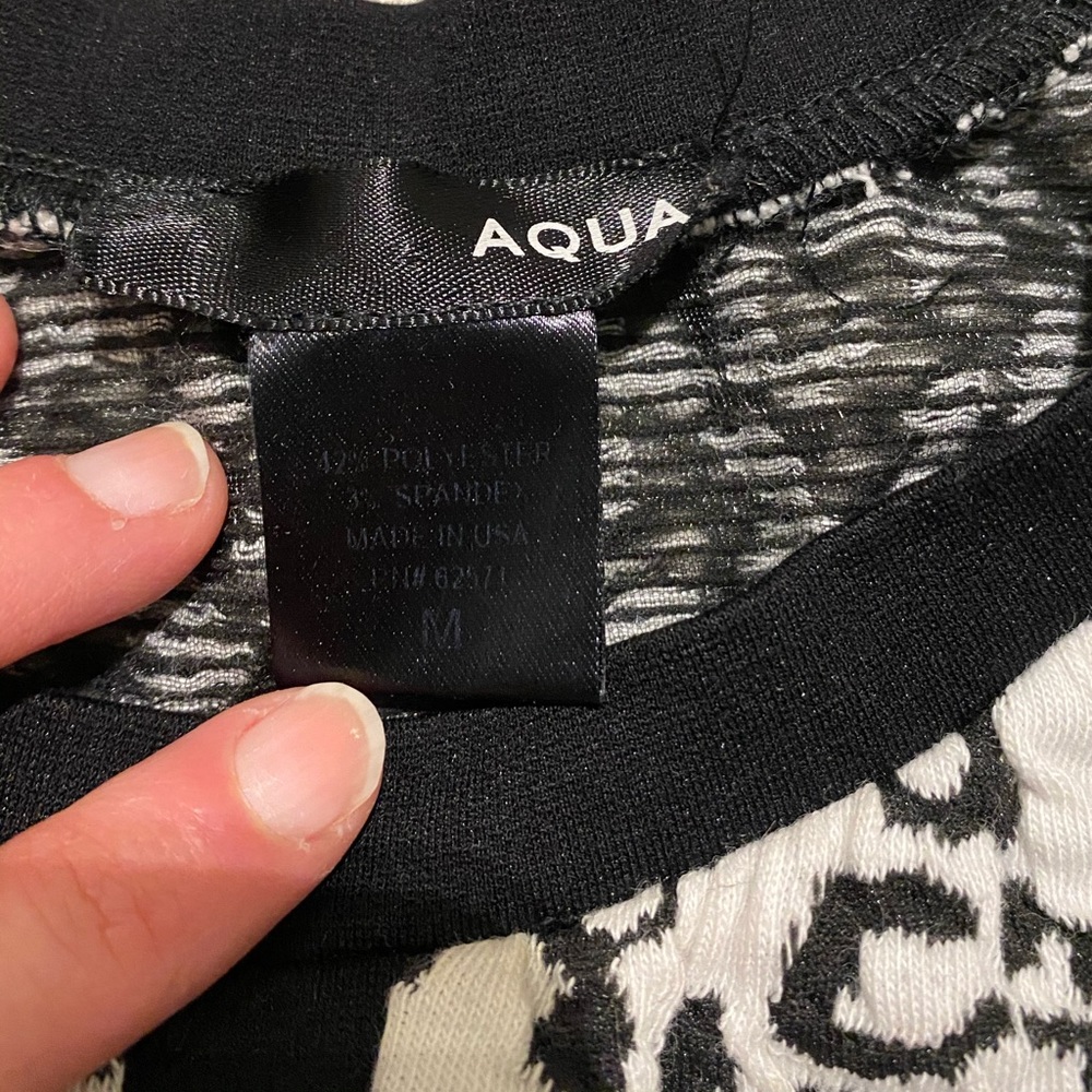 Aqua Bloomingdales Animal Leopard Print Dress - Picture 2 of 6